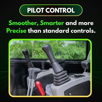 TYPHON TERROR XXV Prestige Mini Excavator 2.7Ton, Kubota D1105 25.1 HP, Comfortable Cabin with AC & Heater, Retractable Track, Boom Swing