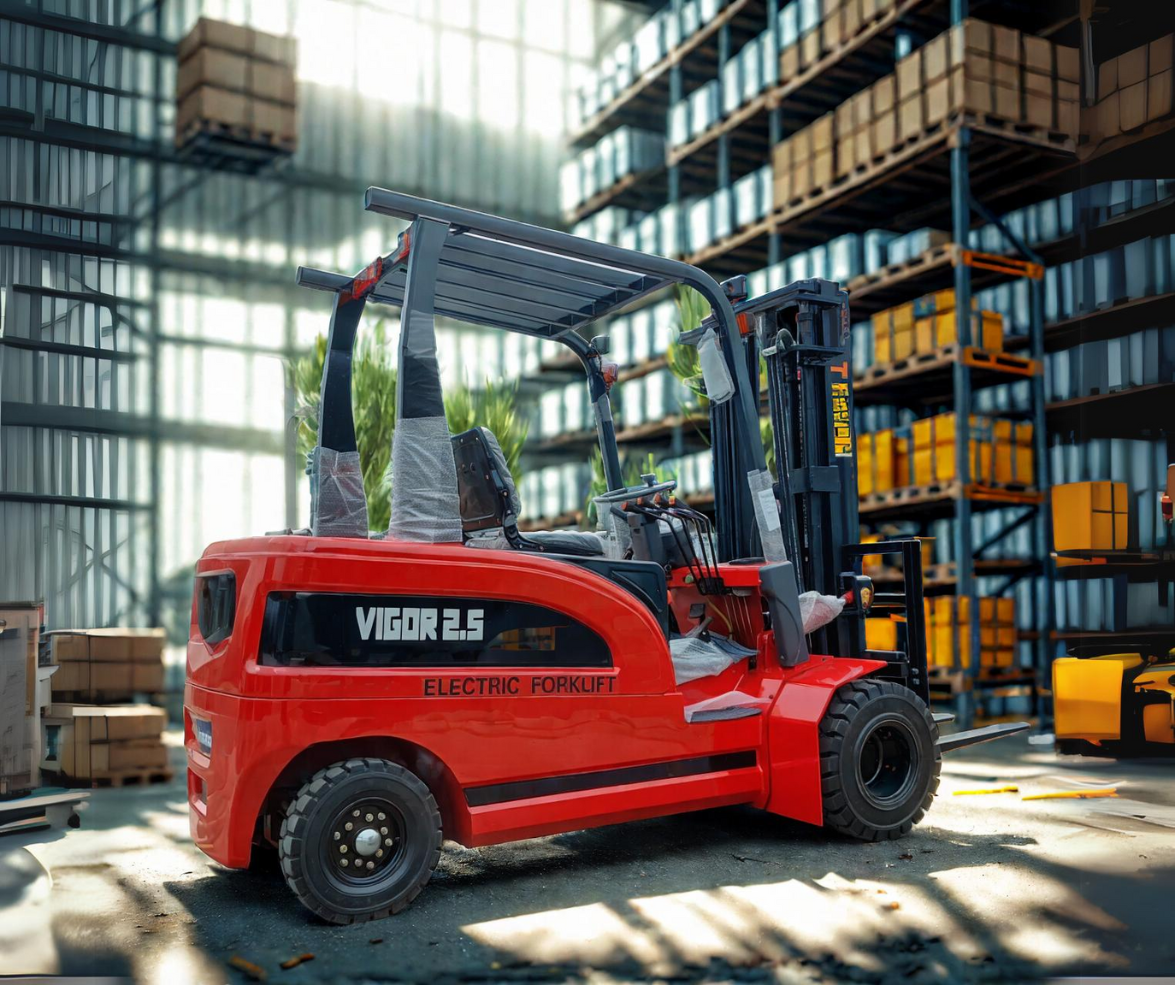 New 2024 TYPHON VIGOR 2 Electric Forklift 2 Ton Lifter Lift Truck Jitney Hi-Lo