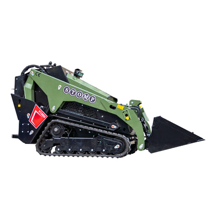 TYPHON Stomp V1000 Skid steer Loader24HP Kubota D1105 water-cooled Diesel Pilot control LED