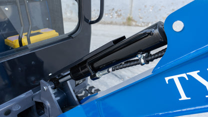 TYPHON TERROR XIX Prestige, 20.4 HP Kubota D902 4200lbs Mini Excavator with Boom Swing, Retractable Tracks, and Heater Cabin