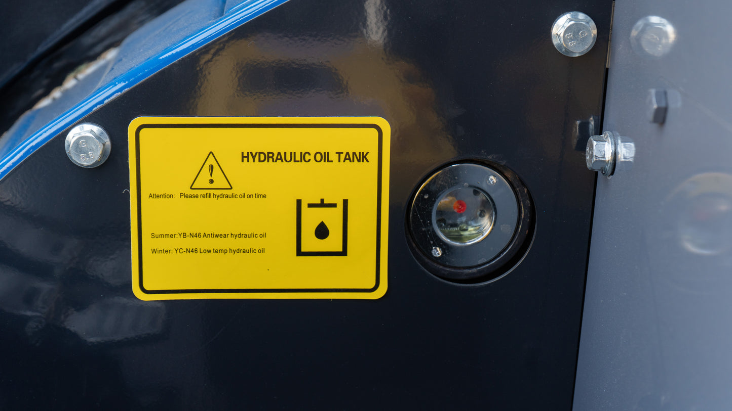 TYPHON TERROR XIX Prestige, 20.4 HP Kubota D902 4200lbs Mini Excavator with Boom Swing, Retractable Tracks, and Heater Cabin