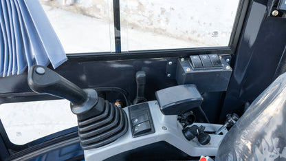 TYPHON TERROR XIX Prestige, 20.4 HP Kubota D902 4200lbs Mini Excavator with Boom Swing, Retractable Tracks, and Heater Cabin