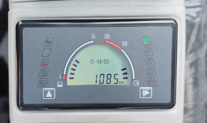 TYPHON TERROR XIX Prestige, 20.4 HP Kubota D902 4200lbs Mini Excavator with Boom Swing, Retractable Tracks, and Heater Cabin