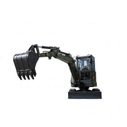 TYPHON KUVOU 4.0 mini excavator Kubota D1703 Diesel engine with 4Ton Operating Weight AC/ Heater