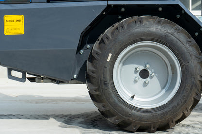 TYPHON SKOOP Wheel Loader with Kubota D1105 diesel engine 25 hp 1 ton Load USA