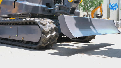 TYPHON TERROR XVII Pro Mini Excavator 14 kN Digging Force Dual Auxiliary Circuits EPA-Certified Kubota D902 Engine